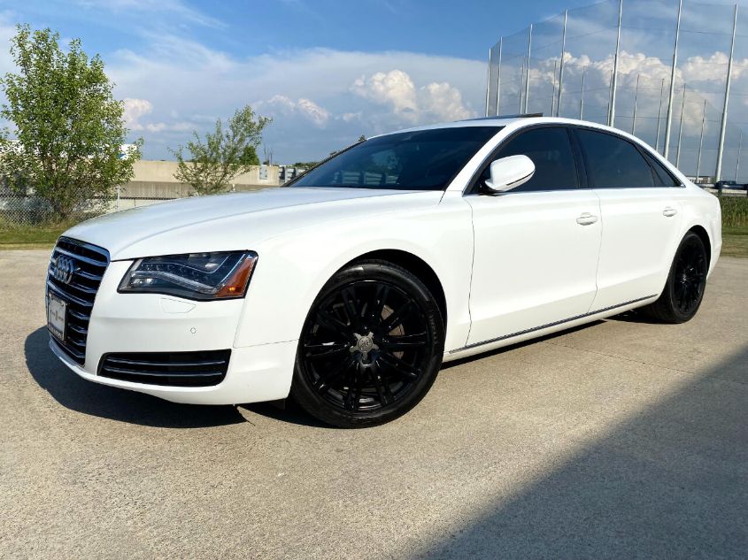 2014 AUDI A8 L 3.0T WAURGAFD8EN008907