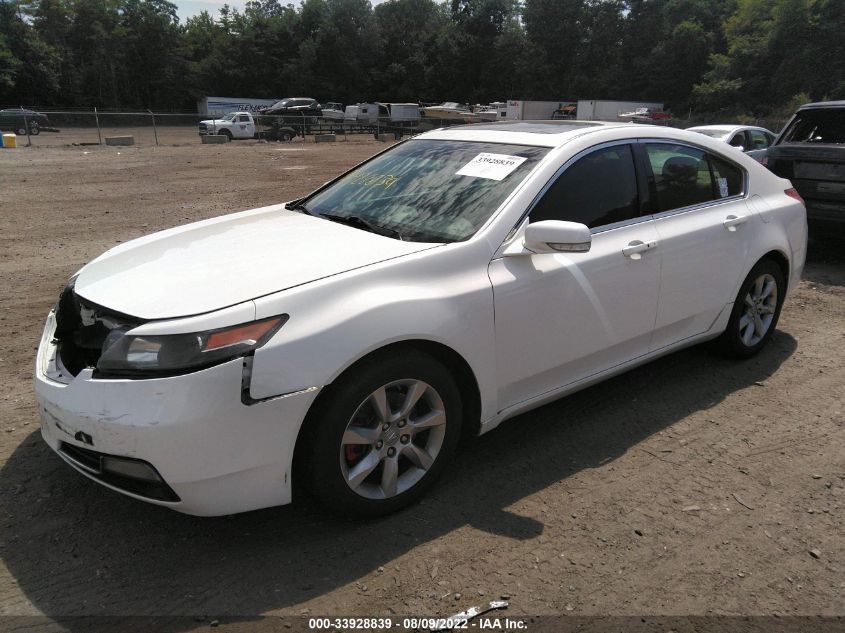 2013 ACURA TL TECH 19UUA8F58DA010972