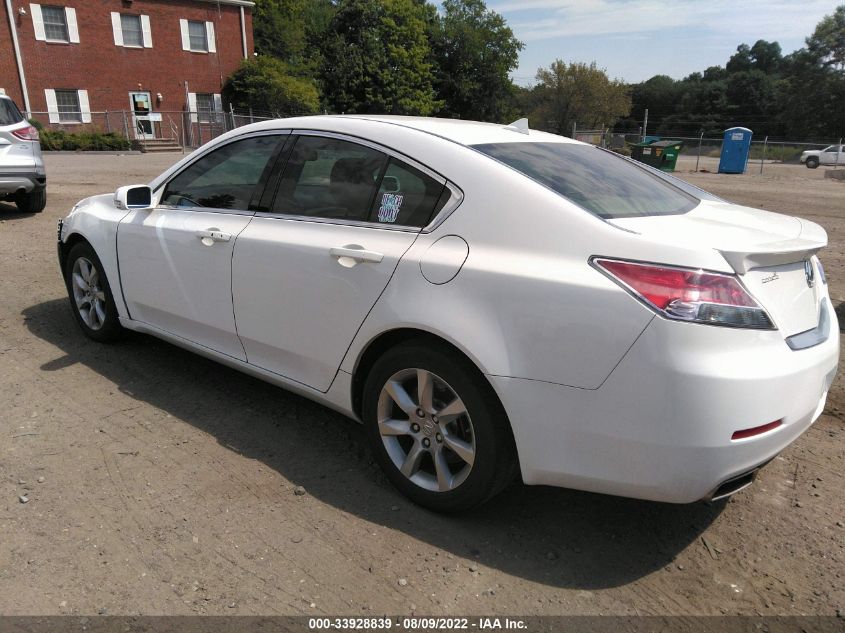 2013 ACURA TL TECH 19UUA8F58DA010972