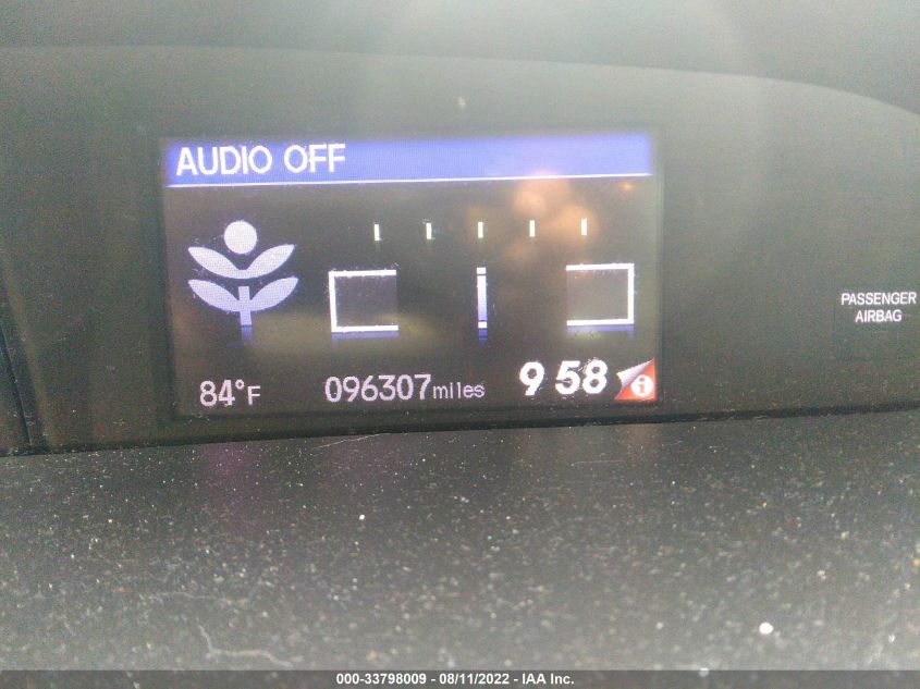2015 HONDA CIVIC HYBRID 19XFB4F2XFE000527