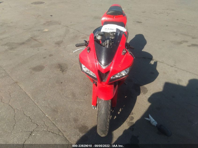 2009 HONDA CBR600 RR JH2PC40039K202434