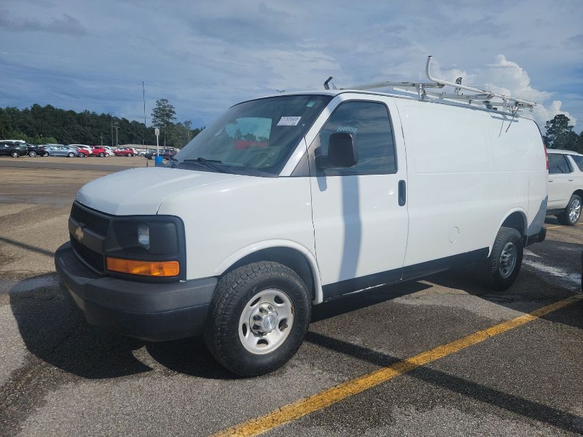 2014 CHEVROLET EXPRESS CARGO VAN 1GCWGFCA1E1210069