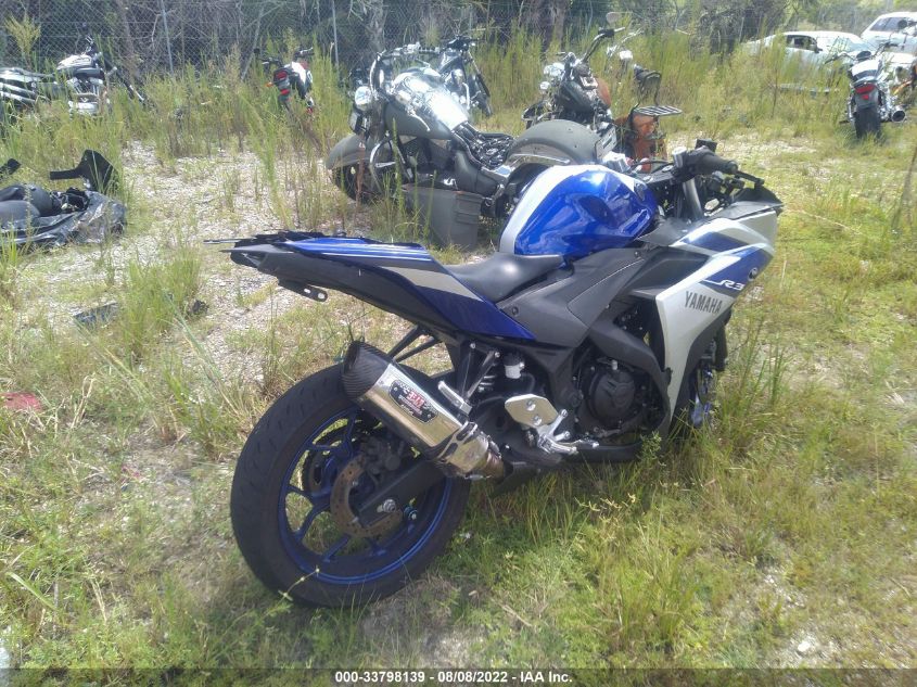 2015 YAMAHA YZFR3 MH3RH06YXFK002382