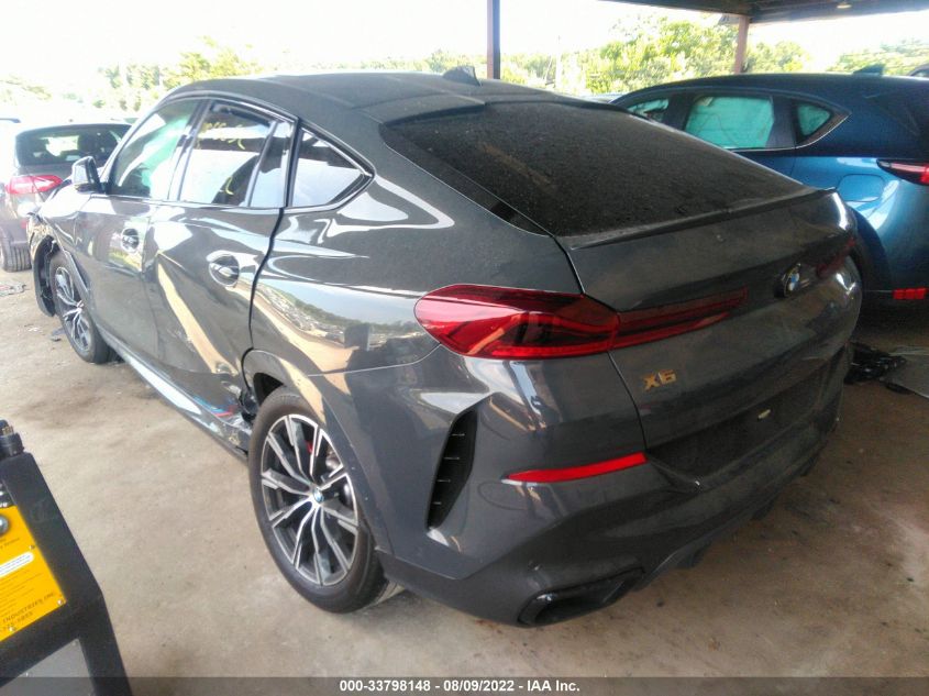 2022 BMW X6 M50I 5UXCY8C05N9L14180