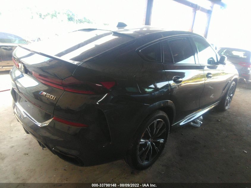 2022 BMW X6 M50I 5UXCY8C05N9L14180