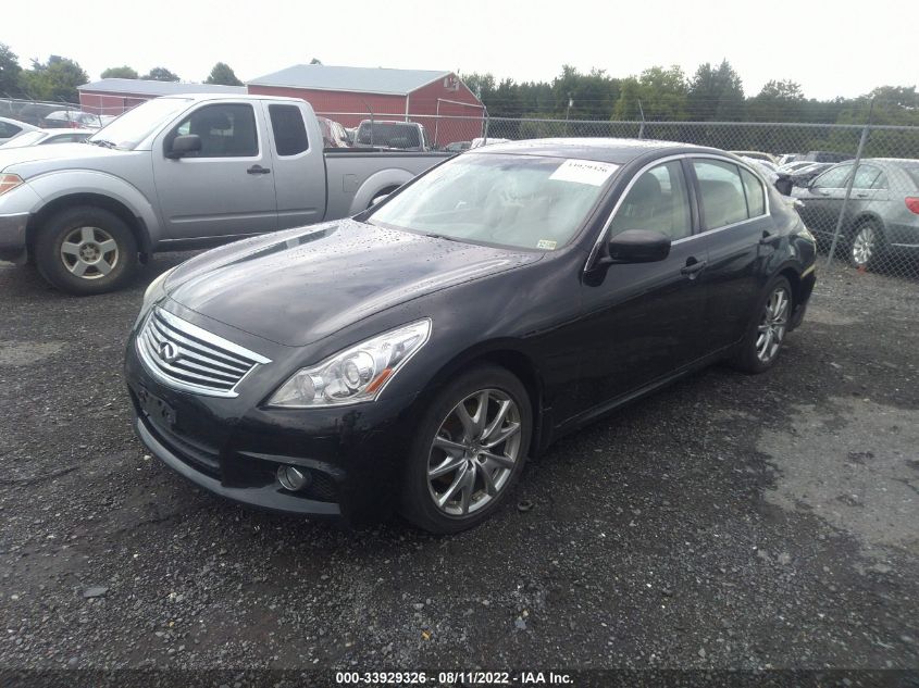 2013 INFINITI G37 SEDAN X JN1CV6AR0DM754533