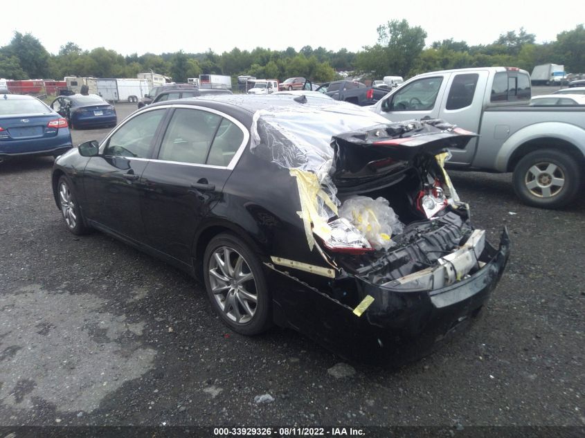 2013 INFINITI G37 SEDAN X JN1CV6AR0DM754533
