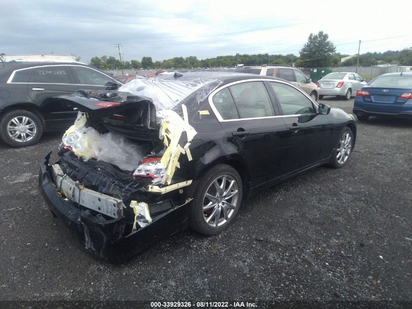 2013 INFINITI G37 SEDAN X JN1CV6AR0DM754533