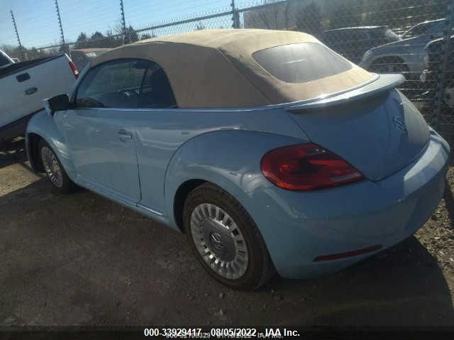 2013 VOLKSWAGEN BEETLE CONVERTIBLE 2.5L 3VW5X7AT1DM821496