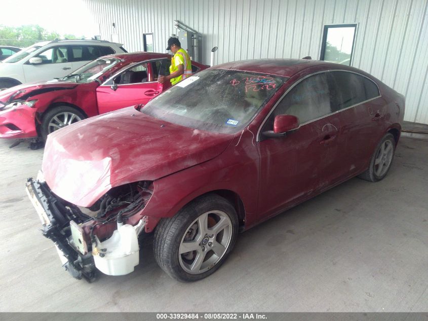 2013 VOLVO S60 T5 YV1612FS6D2184053