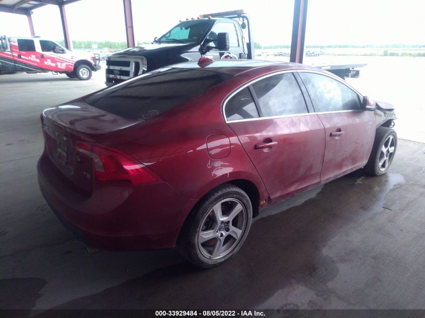 2013 VOLVO S60 T5 YV1612FS6D2184053