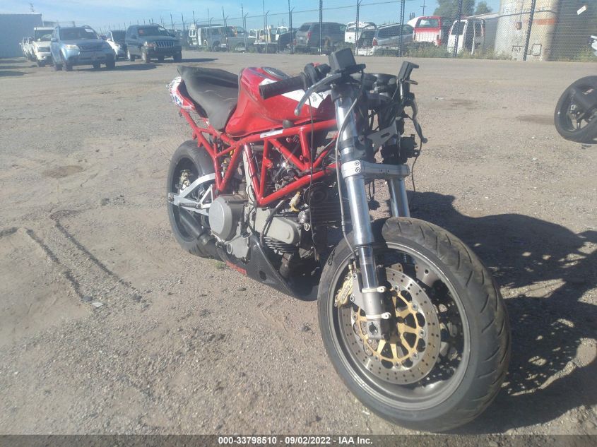 2007 DUCATI SUPERSPORT 800 ZDM1LAAN27B005876