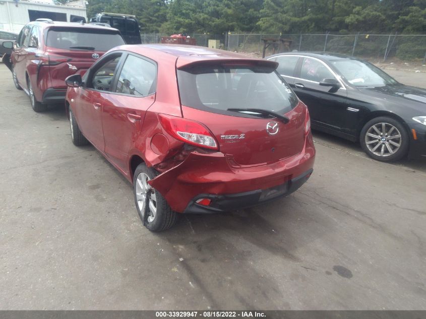2014 MAZDA MAZDA2 TOURING JM1DE1LY3E0179300