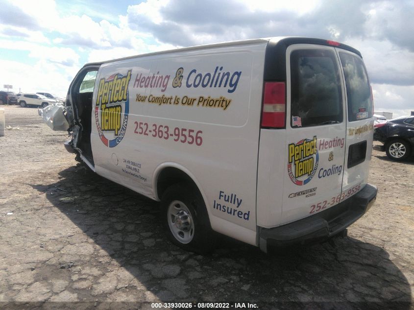 2013 CHEVROLET EXPRESS CARGO VAN 1GCWGFCA5D1103069