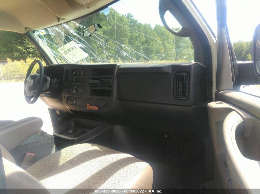 2013 CHEVROLET EXPRESS CARGO VAN 1GCWGFCA5D1103069
