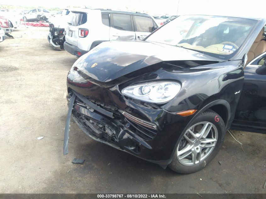2013 PORSCHE CAYENNE DIESEL WP1AF2A2XDLA37672