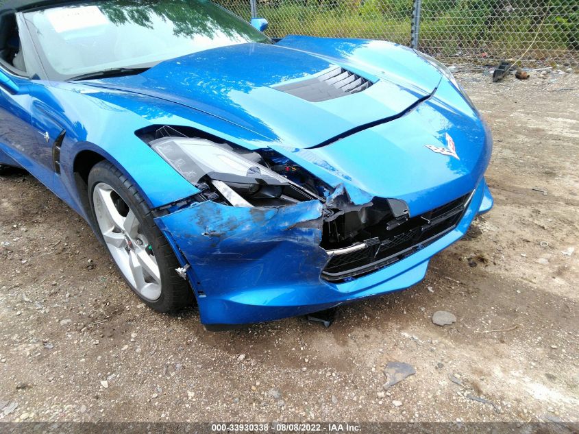 2014 CHEVROLET CORVETTE STINGRAY 2LT 1G1YD3D72E5131465