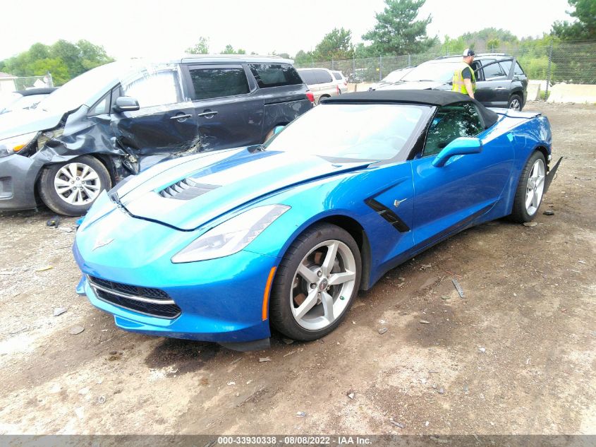 2014 CHEVROLET CORVETTE STINGRAY 2LT 1G1YD3D72E5131465