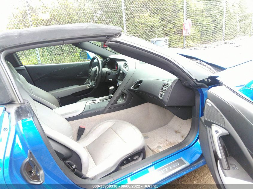 2014 CHEVROLET CORVETTE STINGRAY 2LT 1G1YD3D72E5131465