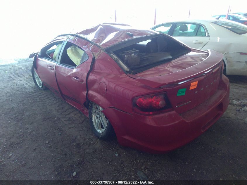 2014 DODGE AVENGER SE 1C3CDZAGXEN182631