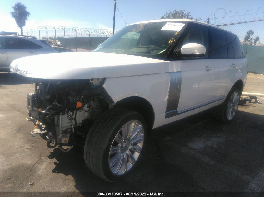 2020 LAND ROVER RANGE ROVER HSE SALGS2RU9LA586229