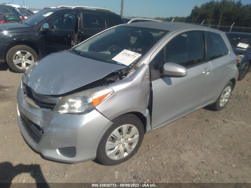 2013 TOYOTA YARIS L/LE JTDJTUD32DD572208