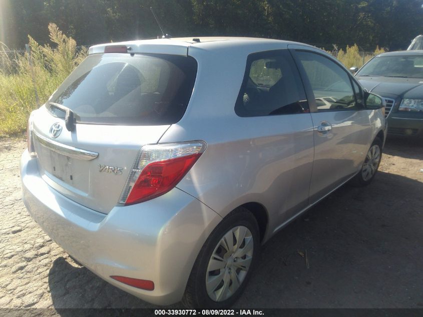 2013 TOYOTA YARIS L/LE JTDJTUD32DD572208