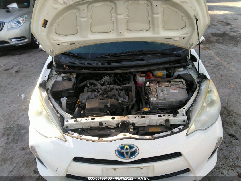 2013 TOYOTA PRIUS C ONE/TWO/THREE/FOUR JTDKDTB34D1037882