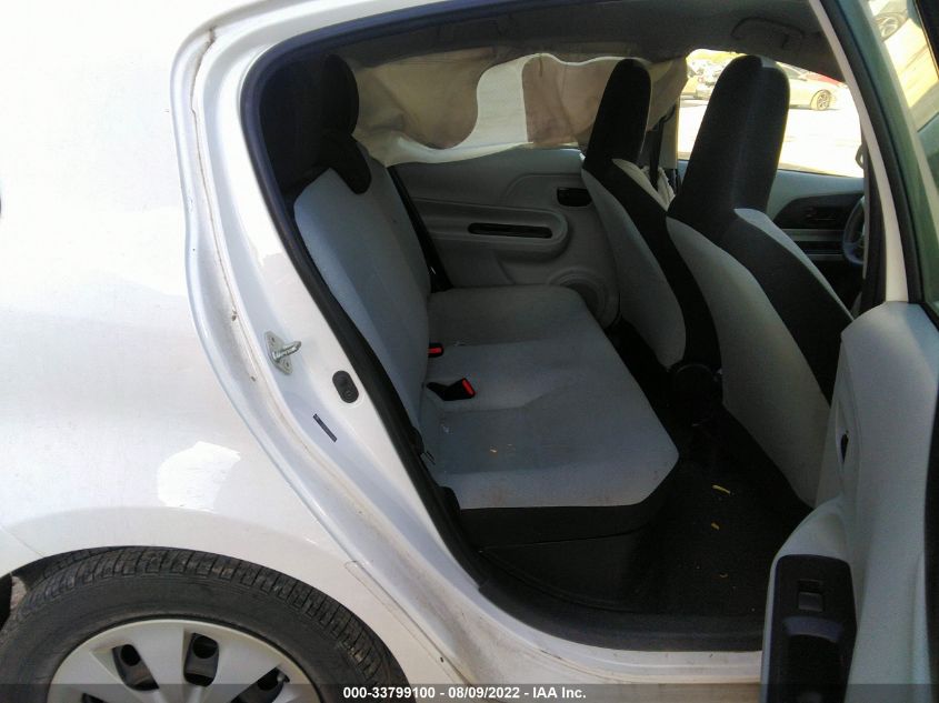 2013 TOYOTA PRIUS C ONE/TWO/THREE/FOUR JTDKDTB34D1037882