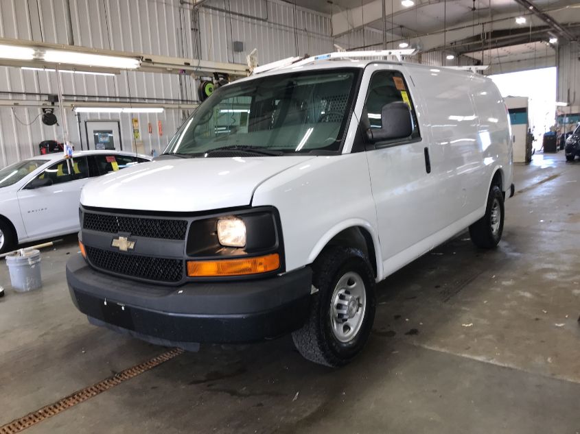 2015 CHEVROLET EXPRESS CARGO VAN 1GCWGFCF0F1243349