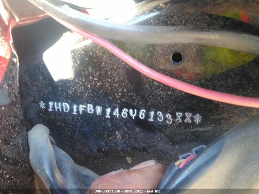 2006 HARLEY-DAVIDSON FLHRI 1HD1FBW146Y613388