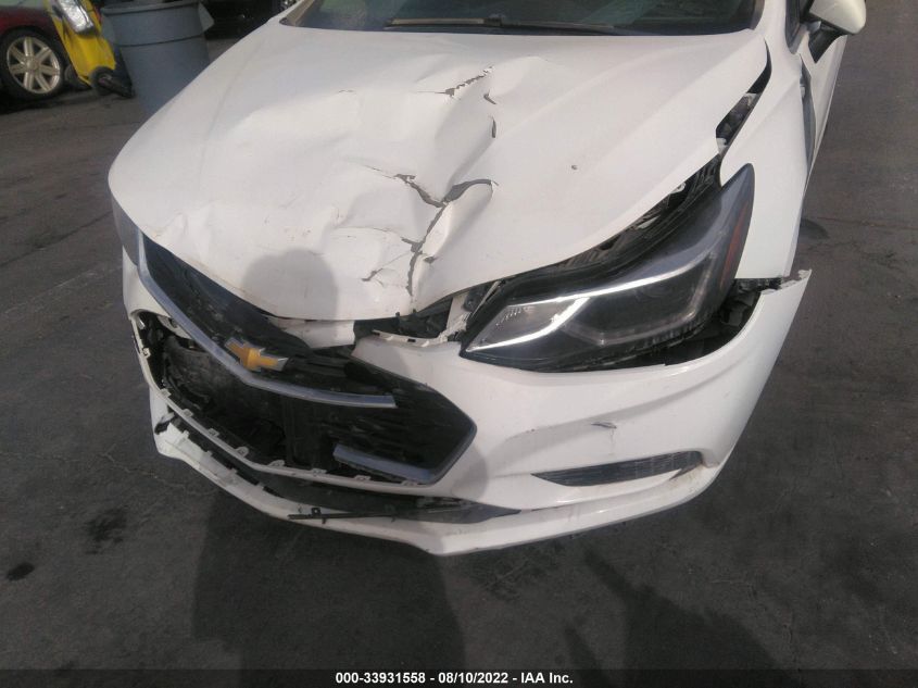 2018 CHEVROLET CRUZE LT 1G1BE5SM9J7186937