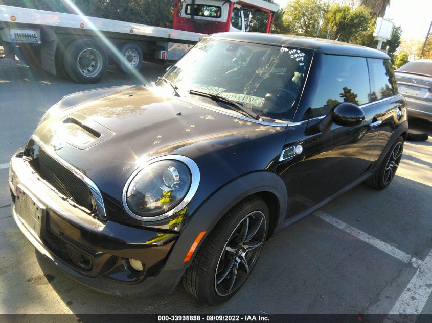 2013 MINI COOPER HARDTOP S WMWSV3C50DT390229