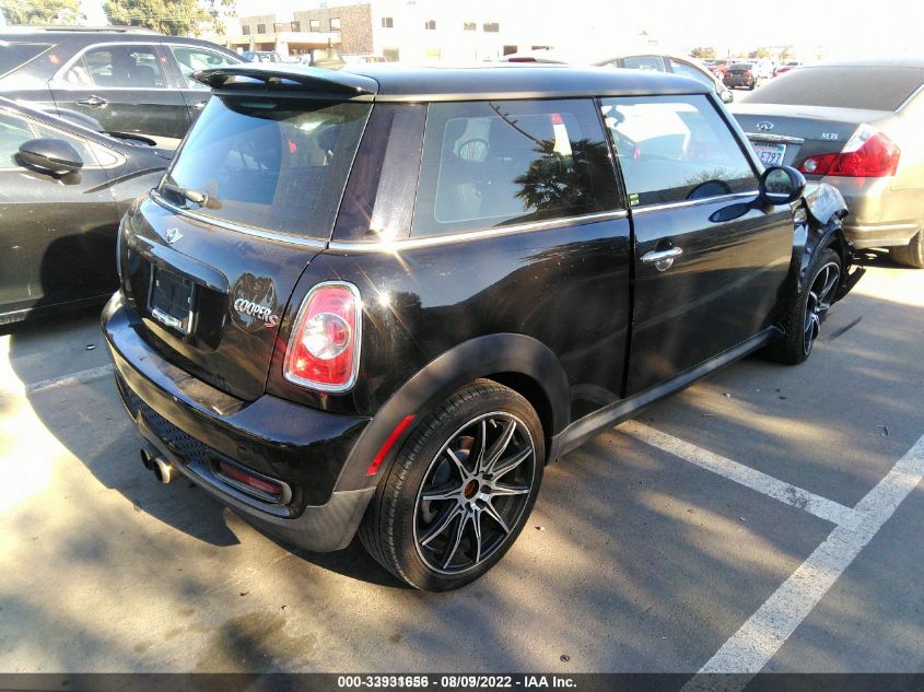 2013 MINI COOPER HARDTOP S WMWSV3C50DT390229