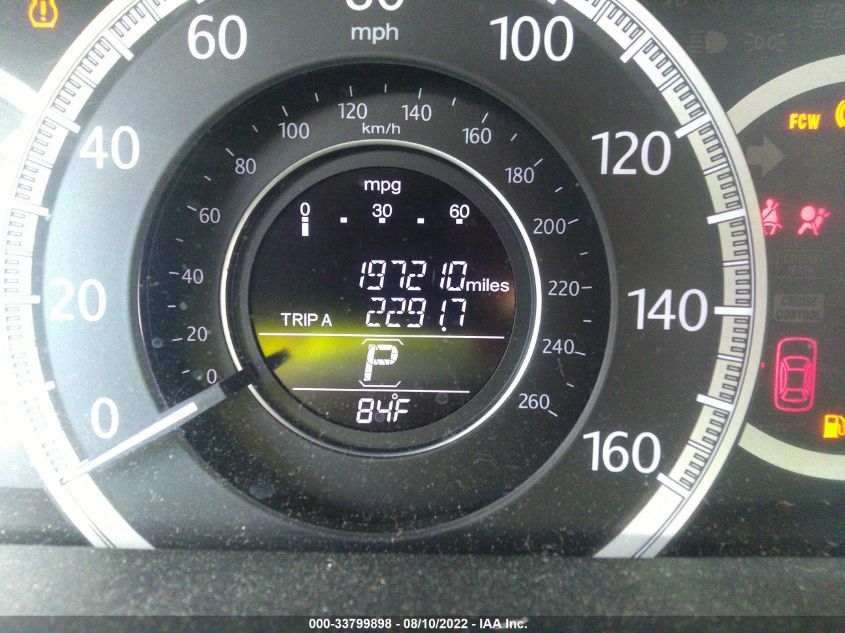 2014 HONDA ACCORD EXL 1HGCR3F83EA008324