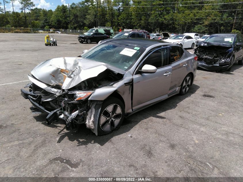 2013 KIA OPTIMA HYBRID EX KNAGM4AD3D5039263
