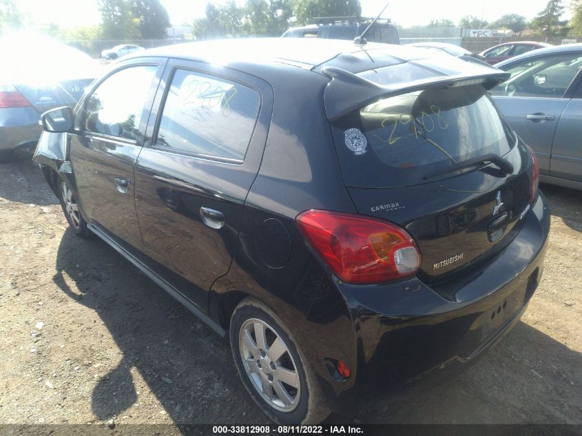 2015 MITSUBISHI MIRAGE ES/RF ML32A4HJ9FH002837
