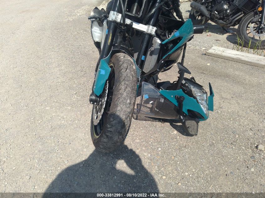 2021 KAWASAKI ZX636 K JKBZXJH14MA009702