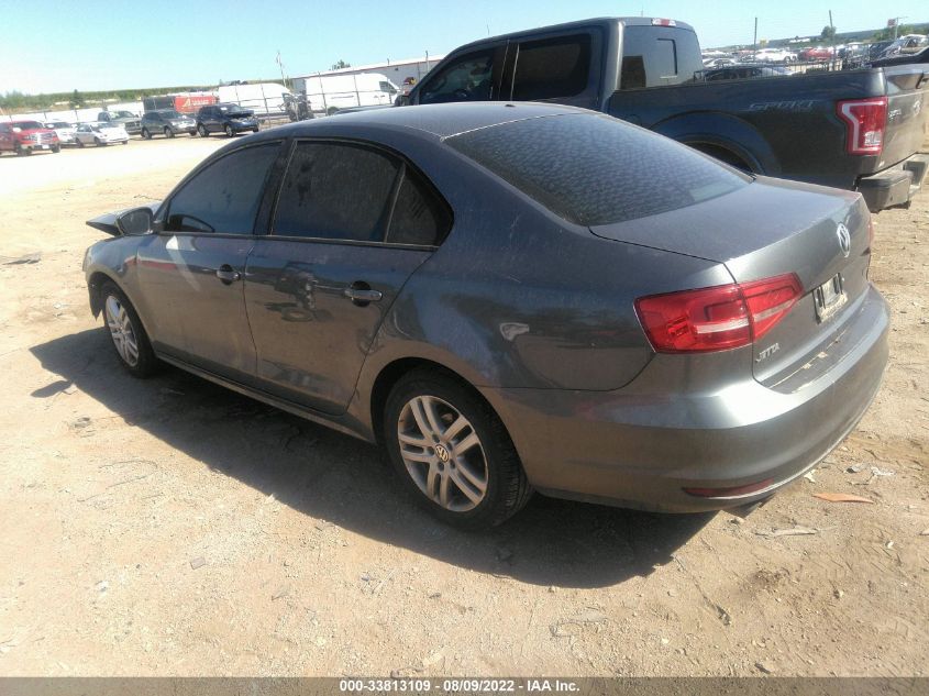 2015 VOLKSWAGEN JETTA SEDAN 2.0L S - 3VW2K7AJ1FM207762