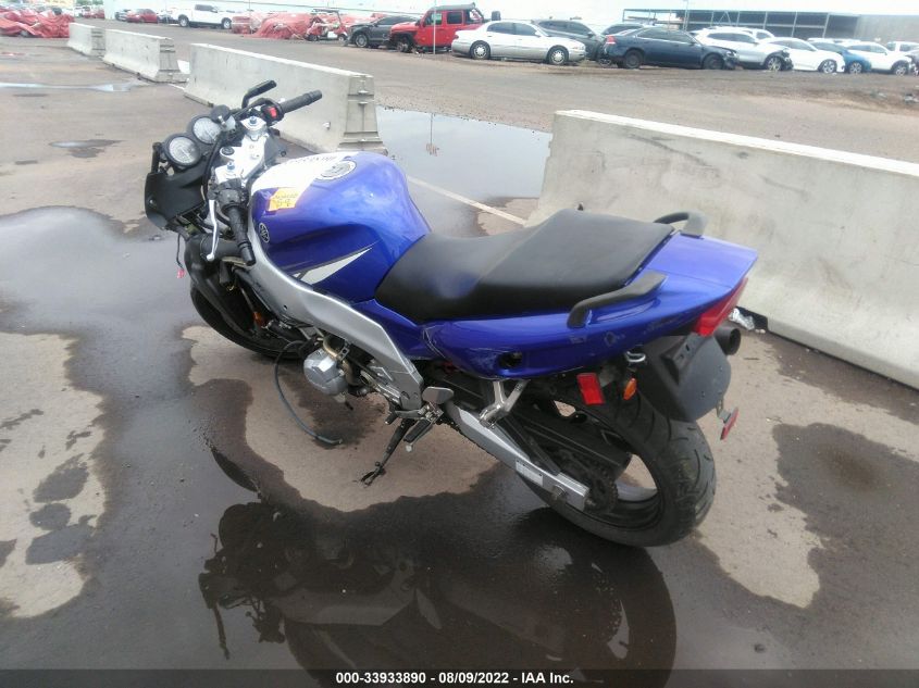 2004 YAMAHA YZF600 R JYA5AHE014A043705