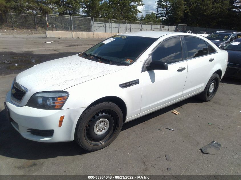 2014 CHEVROLET CAPRICE POLICE PATROL POLICE 6G3NS5U25EL948539