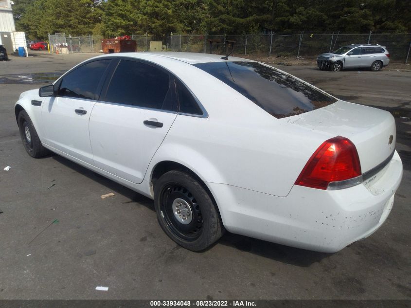2014 CHEVROLET CAPRICE POLICE PATROL POLICE 6G3NS5U25EL948539