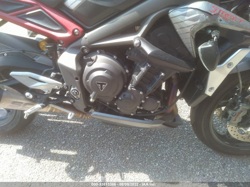 2022 TRIUMPH MOTORCYCLE STREET TRIPLE RS SMTA554SXNTAZ6261