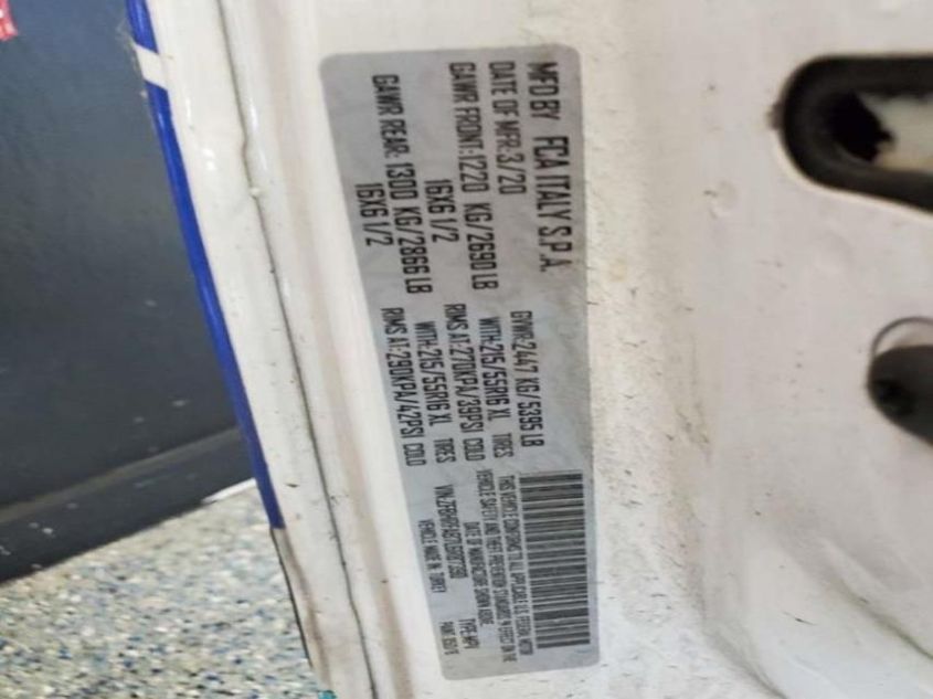 2020 RAM PROMASTER CITY TRADESMAN ZFBHRFAB7L6R87390