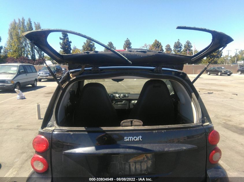 2015 SMART FORTWO PASSION/PURE WMEEJ3BA3FK807203