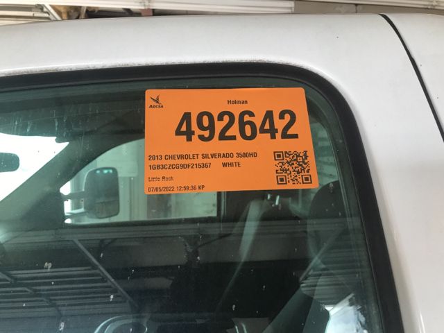 2013 CHEVROLET SILVERADO 3500HD WORK TRUCK 1GB3CZCG9DF215367