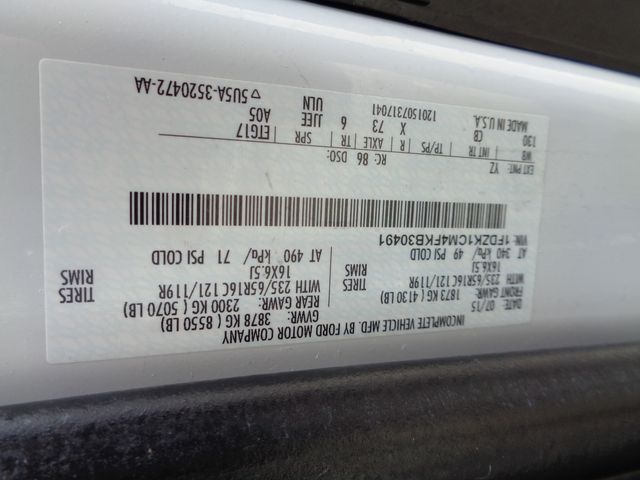 2015 FORD TRANSIT WAGON XL/XLT 1FDZK1CM4FKB30491
