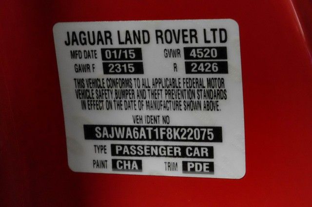 2015 JAGUAR F-TYPE V6 SAJWA6AT1F8K22075