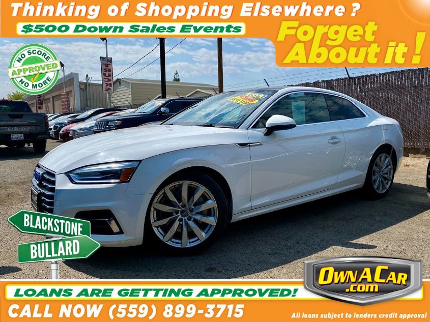 2018 AUDI A5 COUPE PREMIUM WAUNNAF58JA077644