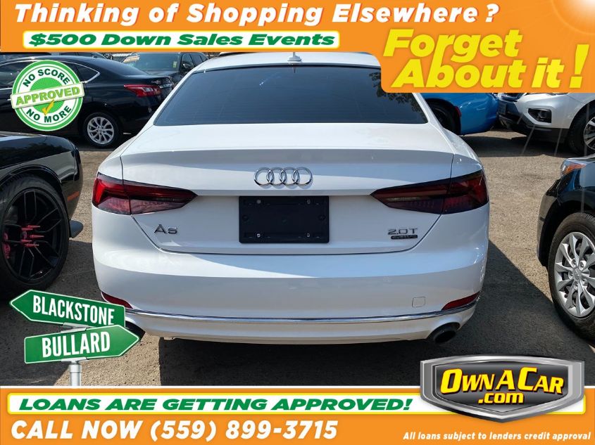 2018 AUDI A5 COUPE PREMIUM WAUNNAF58JA077644